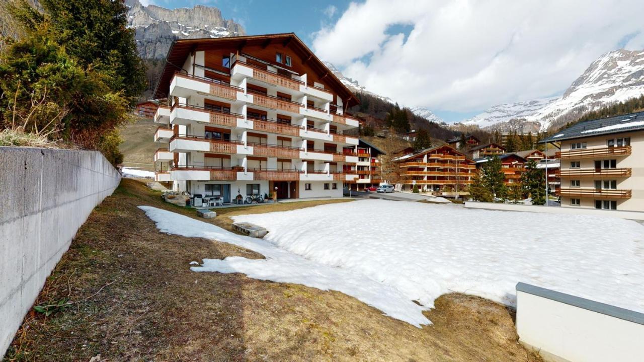 Gonenstein Residence In Leukerbad, Entire Apartment/Studio With Balcony Екстер'єр фото