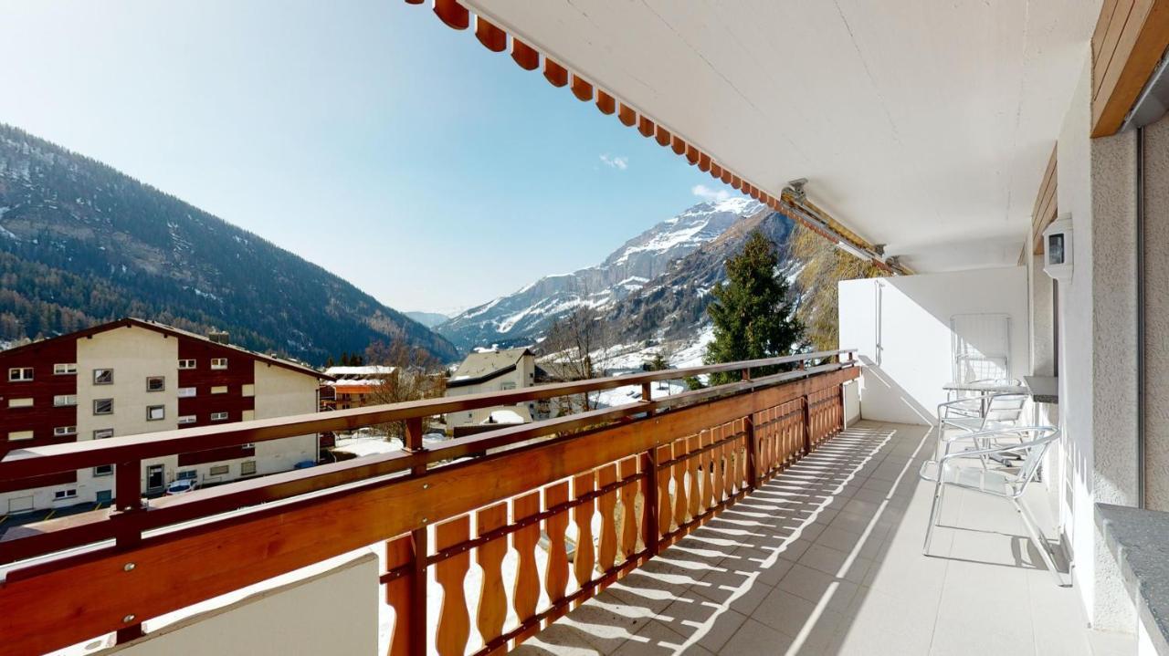 Gonenstein Residence In Leukerbad, Entire Apartment/Studio With Balcony Екстер'єр фото