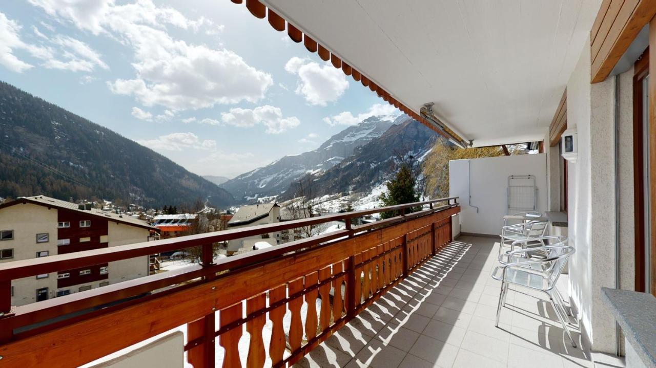 Gonenstein Residence In Leukerbad, Entire Apartment/Studio With Balcony Екстер'єр фото