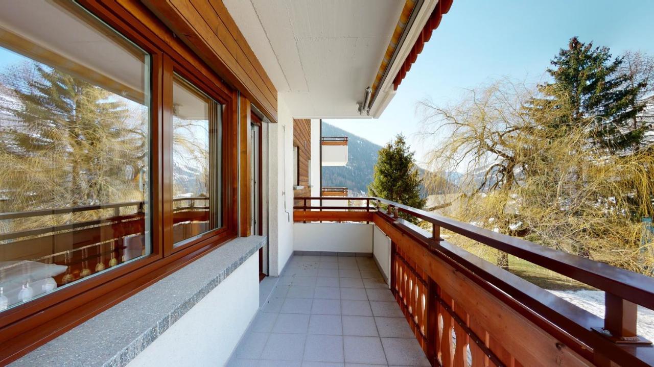 Gonenstein Residence In Leukerbad, Entire Apartment/Studio With Balcony Екстер'єр фото