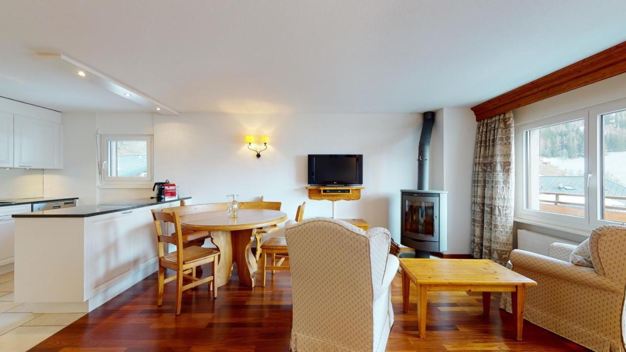 Gonenstein Residence In Leukerbad, Entire Apartment/Studio With Balcony Екстер'єр фото