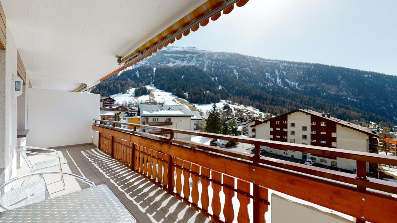 Gonenstein Residence In Leukerbad, Entire Apartment/Studio With Balcony Екстер'єр фото