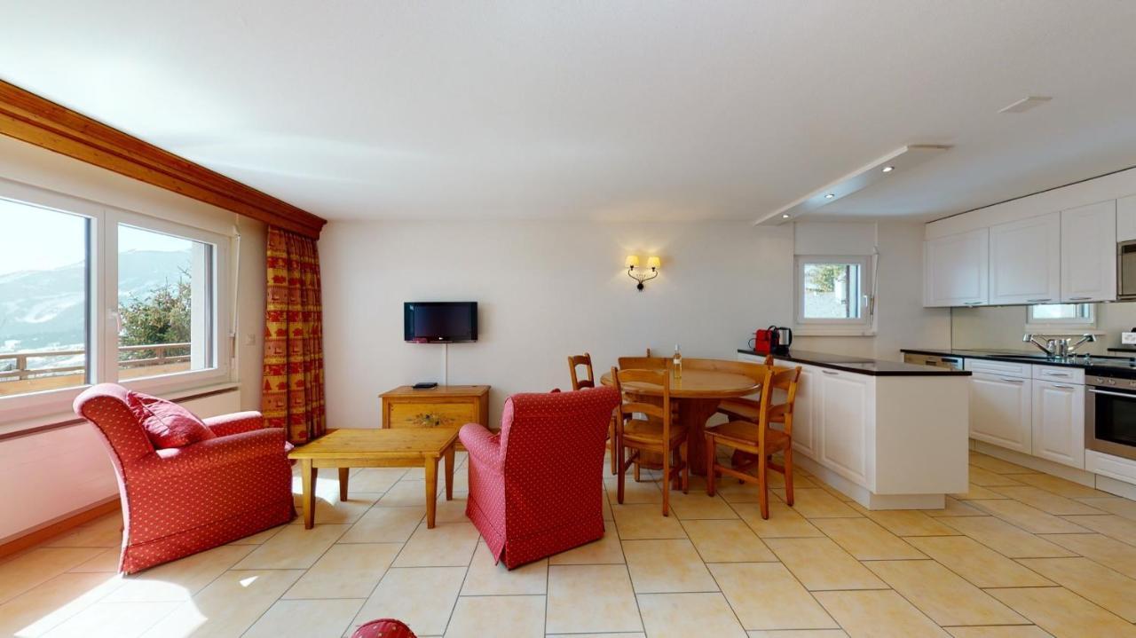 Gonenstein Residence In Leukerbad, Entire Apartment/Studio With Balcony Екстер'єр фото