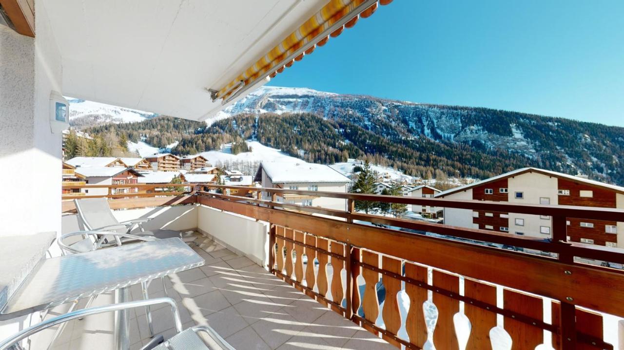 Gonenstein Residence In Leukerbad, Entire Apartment/Studio With Balcony Екстер'єр фото